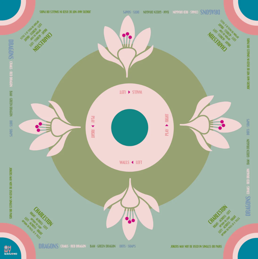Neoprene Mahjong Mat