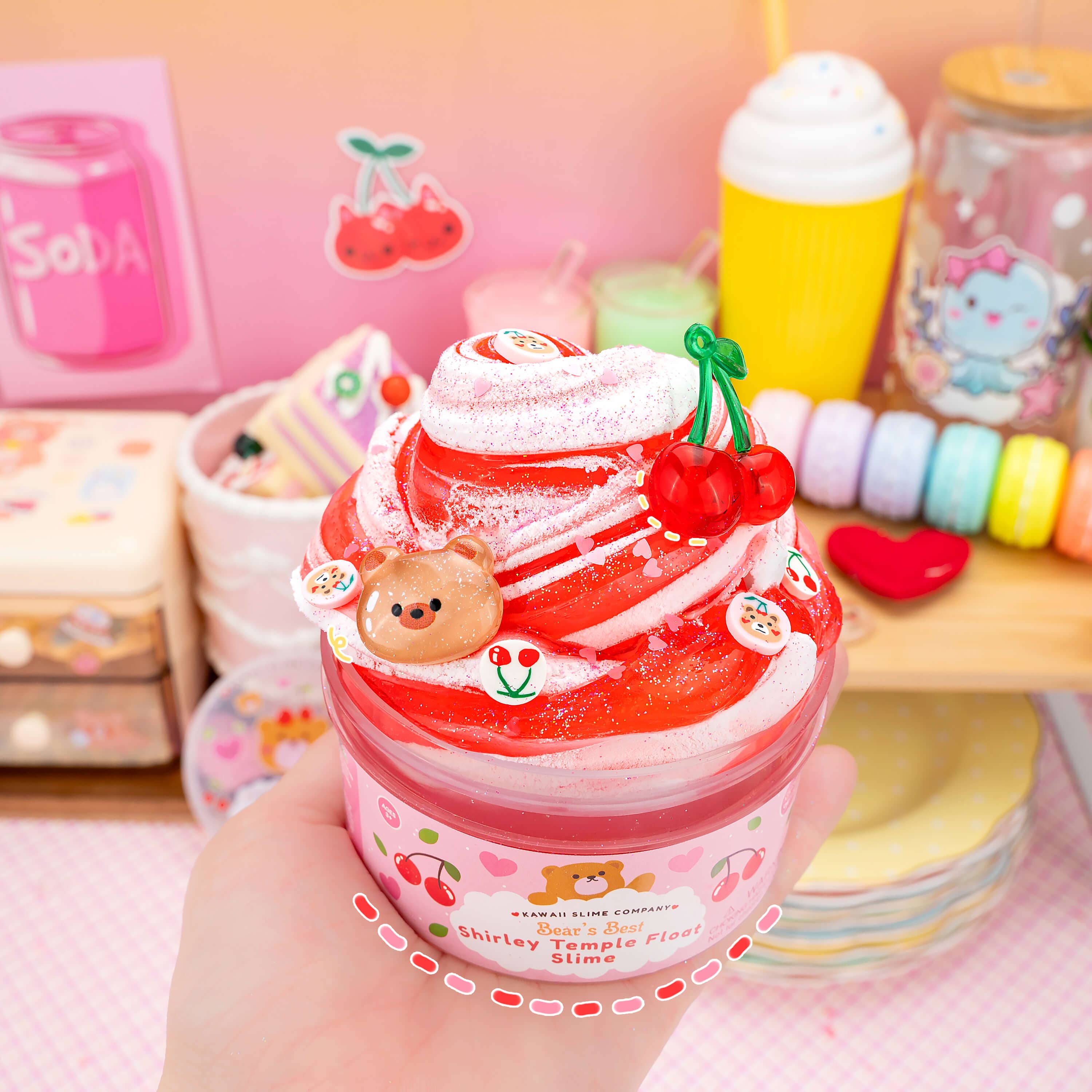 Bears Best Shirley Temple Float 2 Slimes In 1 (4pcs/case)
