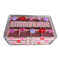 Vinyl Acrylic Jewelry Box