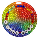 I LOVE CAMP Bag Tag StickerBeans