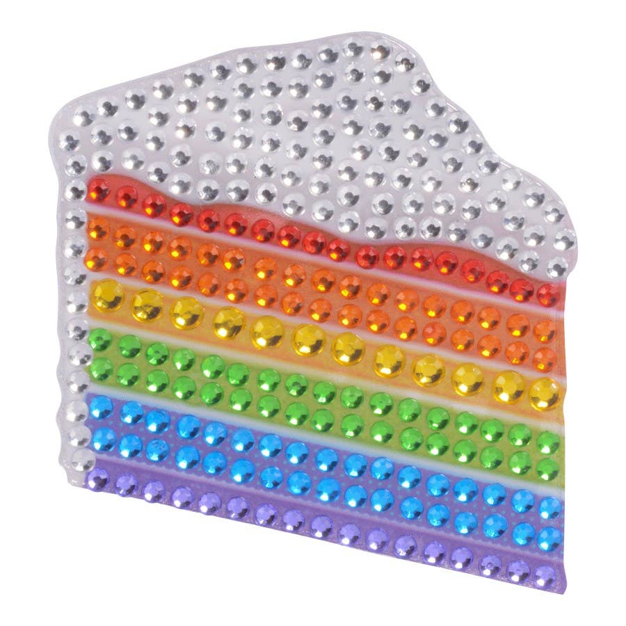 Rainbow Cake Sticker Beans