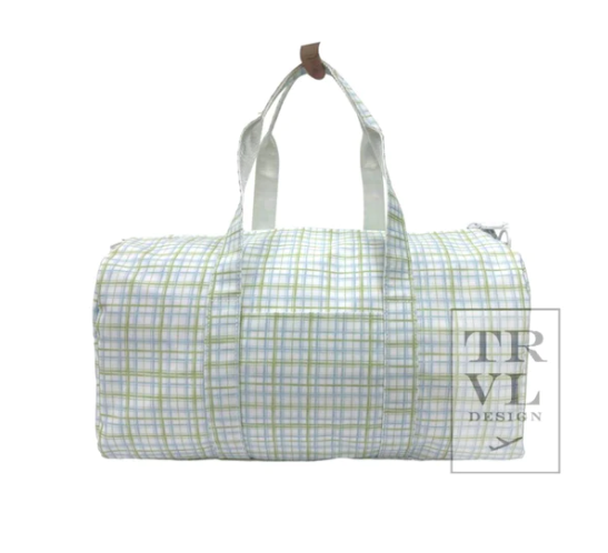Classic Plaid Green Weekender