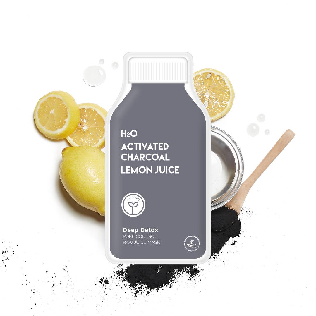 Deep Detox Pore Control Raw Juice Sheet Mask: With Peg Hole
