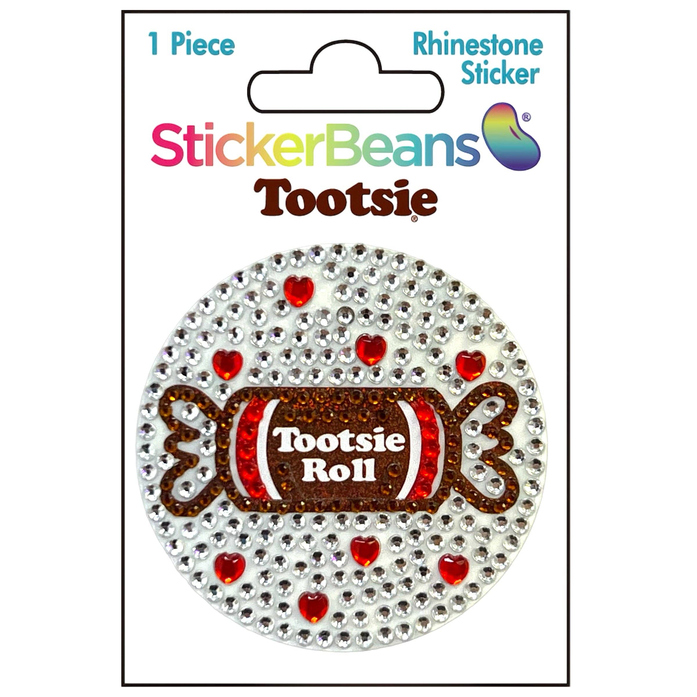 Tootsie Love Sticker Beans