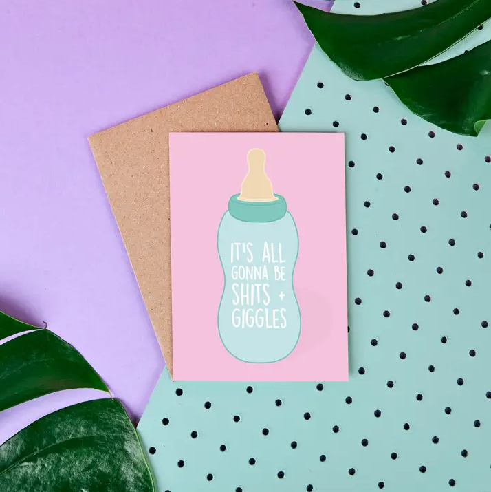 Shits & Giggles Greeting Card