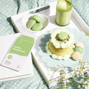 Matcha Almond Milk Radiance Plant-Based Milk Sheet Mask: With Peg Hole