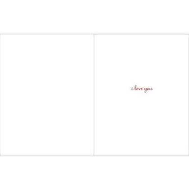 Love Red Heart Greeting Card
