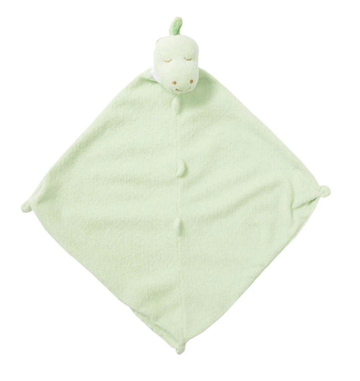 Green Dino Blankie Lovey