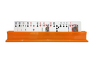 Orange Canasta Card Holder Rack