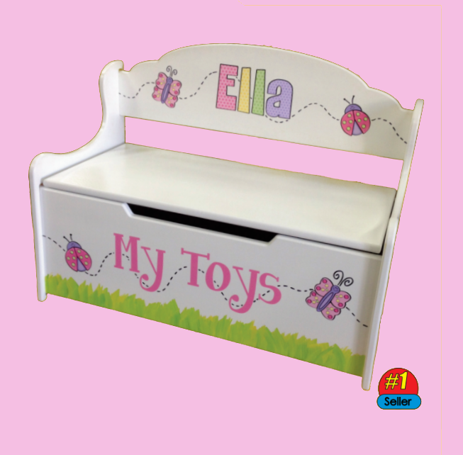 Wood Toy Box/Bench