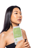 Matcha Almond Milk Radiance Plant-Based Milk Sheet Mask: With Peg Hole