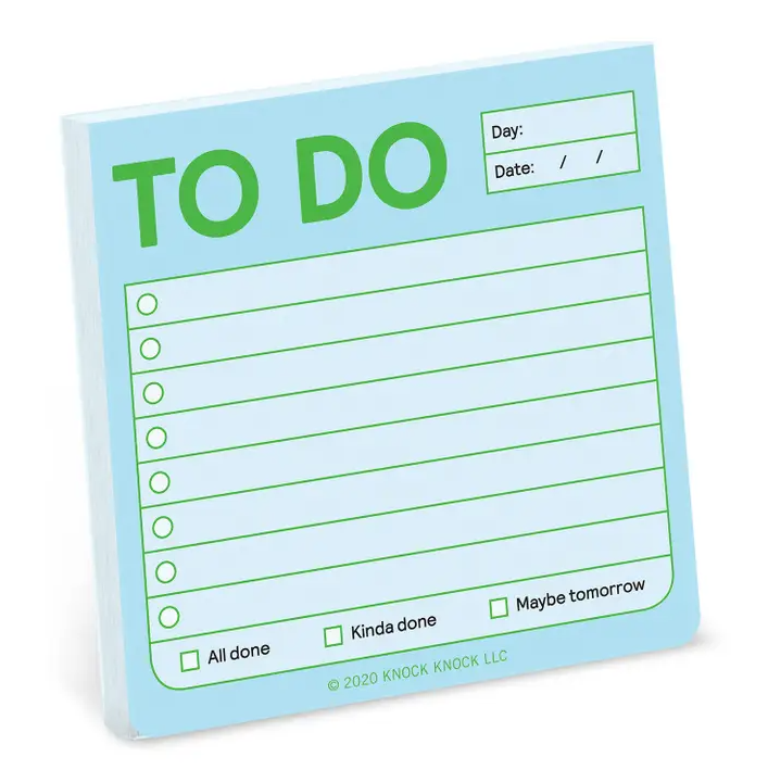 To Do Sticky Notes (Pastel)