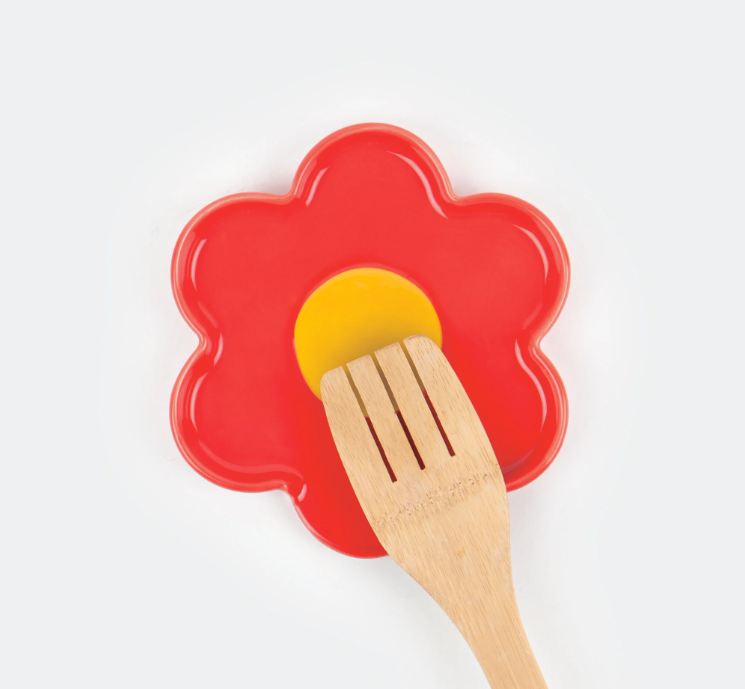 Red Daisy Spoon Rest