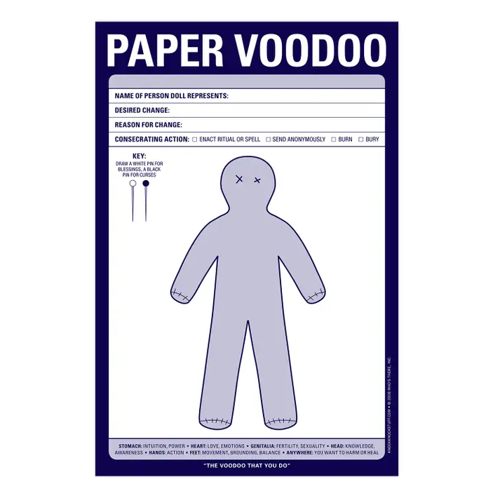 Paper Voodoo Pad