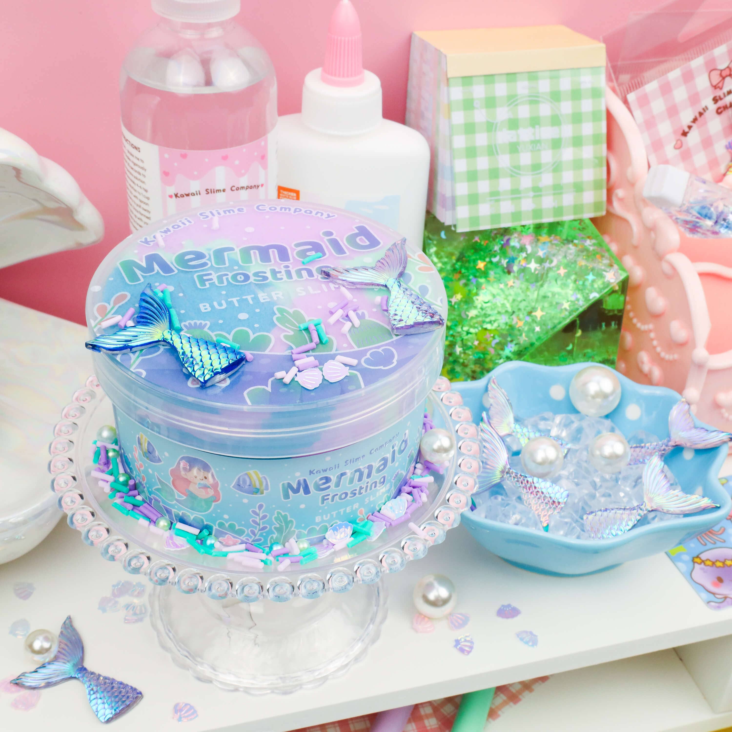 Mermaid Frosting Butter Slime (4pcs/case)