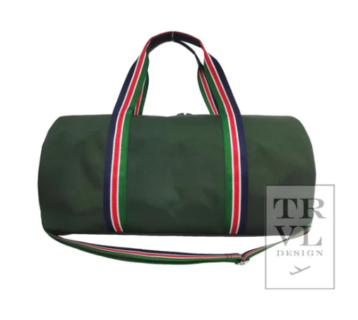 Oxford Barrel Bag Hunter Green Duffel