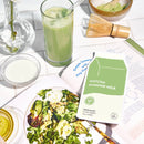 Matcha Almond Milk Radiance Plant-Based Milk Sheet Mask: With Peg Hole