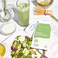 Matcha Almond Milk Radiance Plant-Based Milk Sheet Mask: With Peg Hole