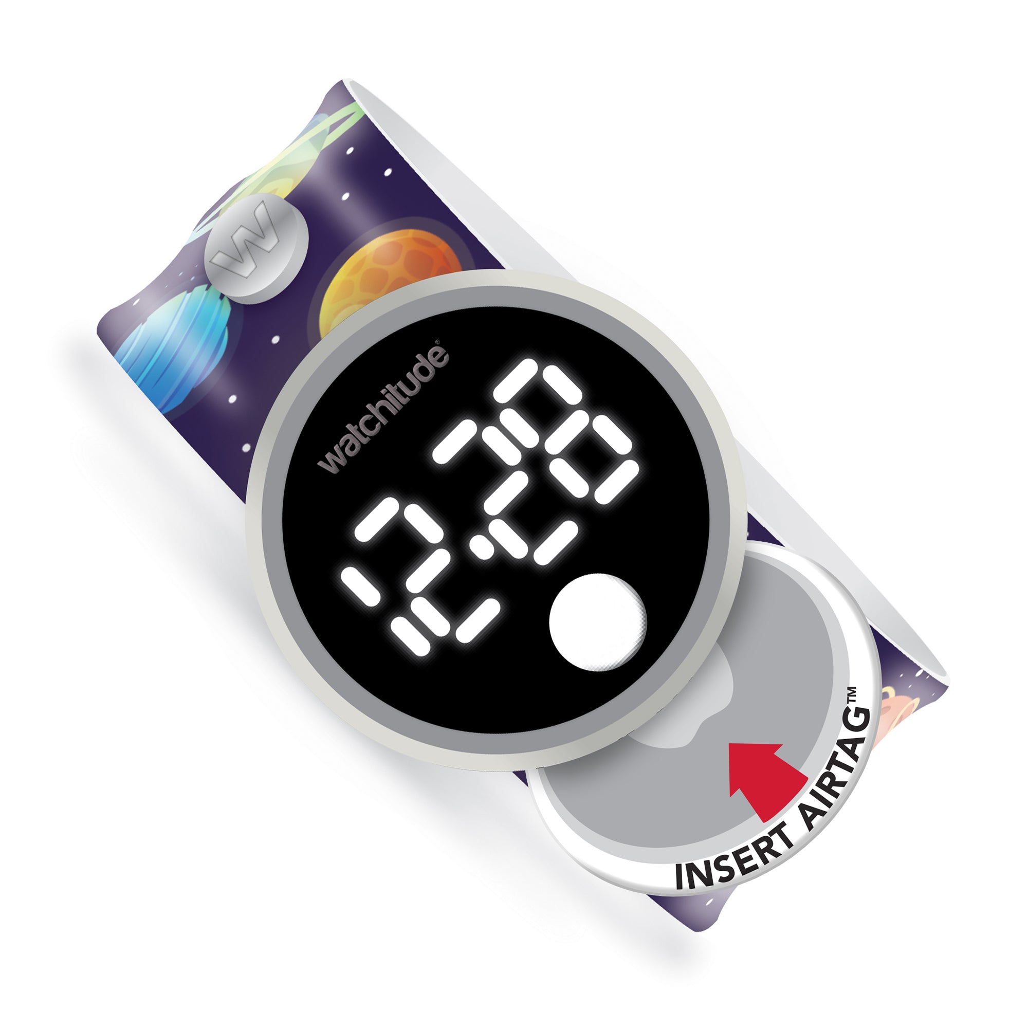 Deep Space Tag’d Trackable Kids Digital Watch