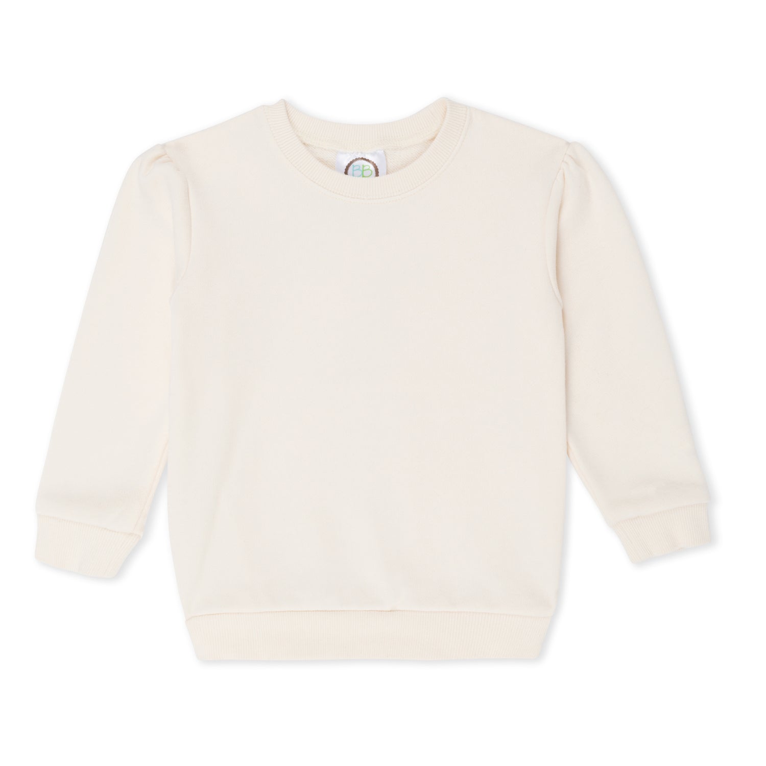 Girl's Puff Sleeve Sweatshirt