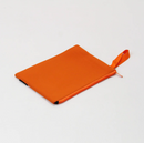 Burnt Orange Oversized Wristlet Pouch
