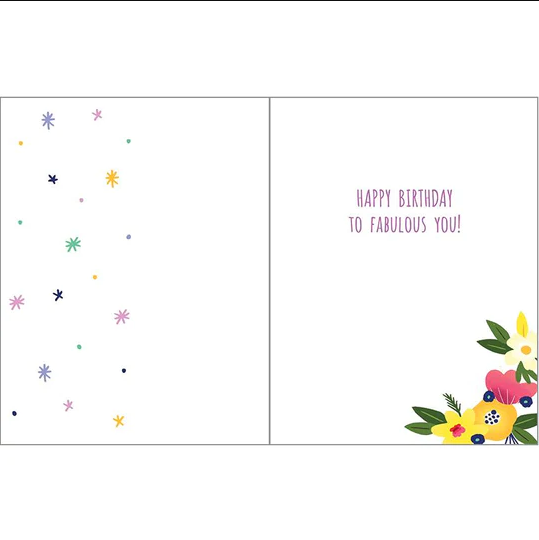 Sunglasses Girl Greeting Card