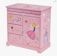 Krista Pink Fairy Jewelry Music Box