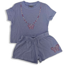 Lavender Fire House Shorts Set