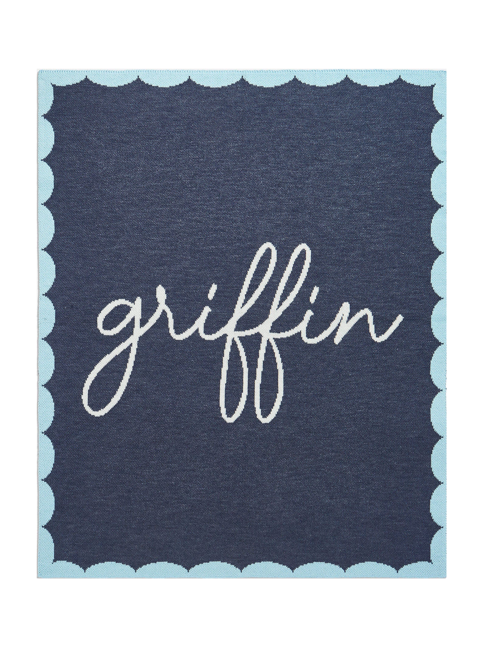 Subtly Scalloped Custom Blanket