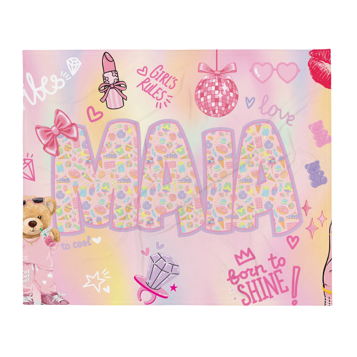 Girly Candy Blanket