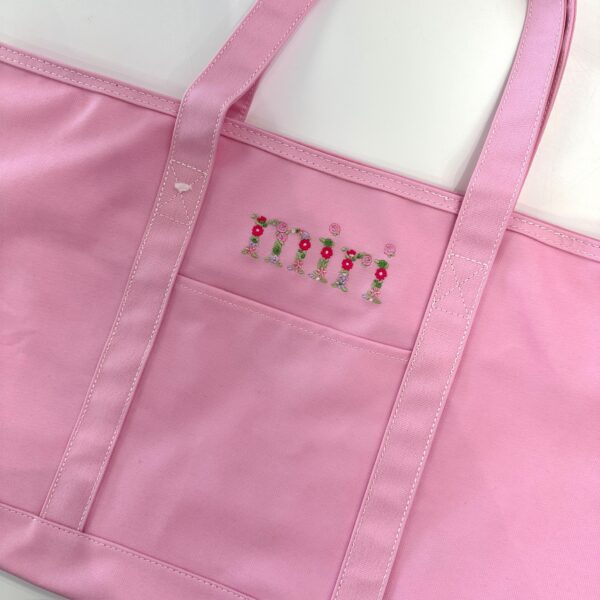 Maxi Coated Canvas Tote - Image 6