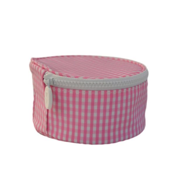 Gingham Pink Roundup Jewel Case