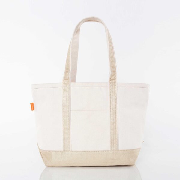 Medium Metallic Classic Tote