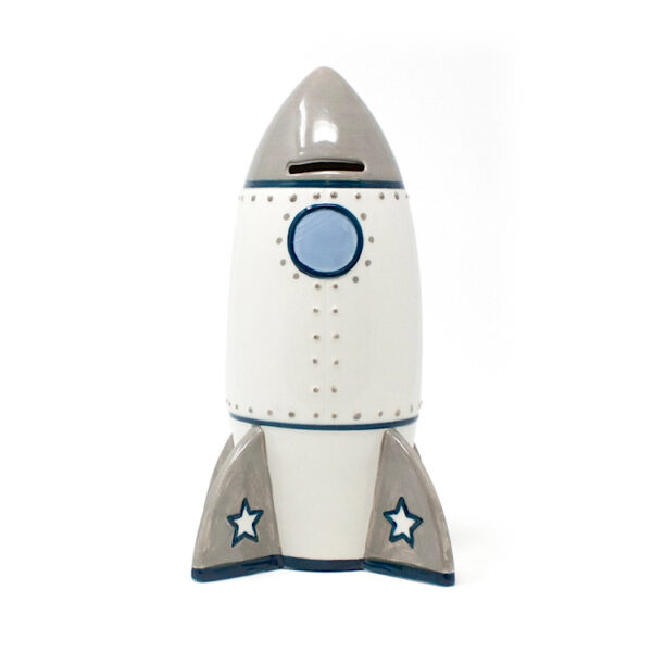 Roger Rocket Piggy Bank