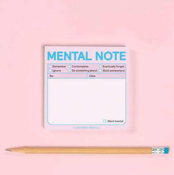 Mental Note Sticky Notes (Pastel) - Image 4