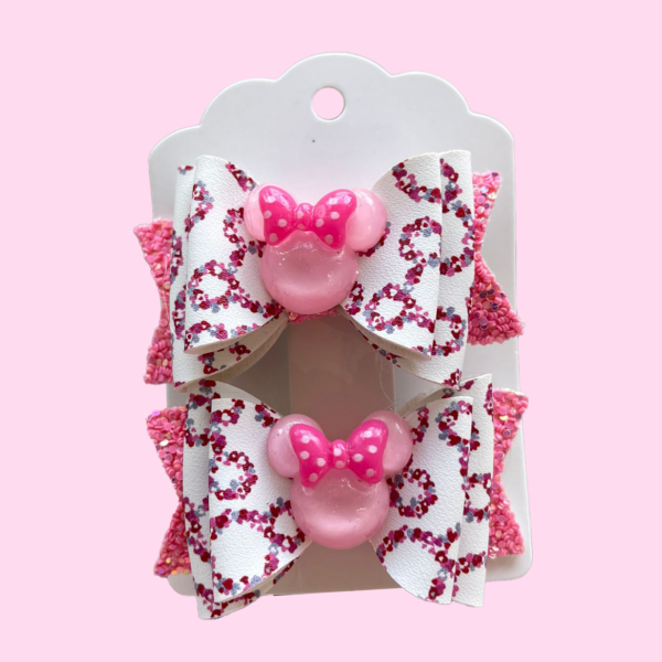 Minnie Mouse Bow Set