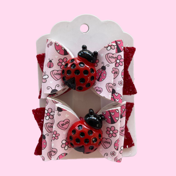 Ladybug Bow Set