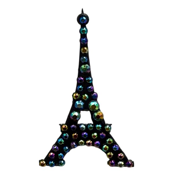 Eiffel Tower Croissant StickerBeans