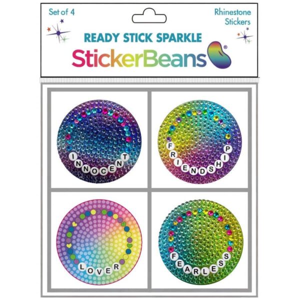 Friendship Bracelet Set of 4 StickerBeans