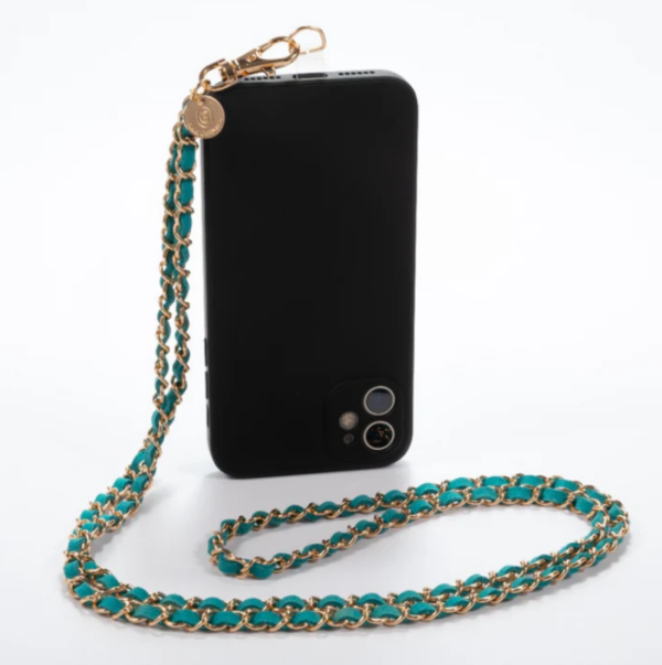 Emerald Green Crossbody Phone Chain