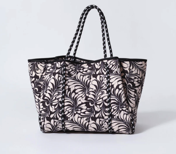 Palm Dreams Black Everyday Tote