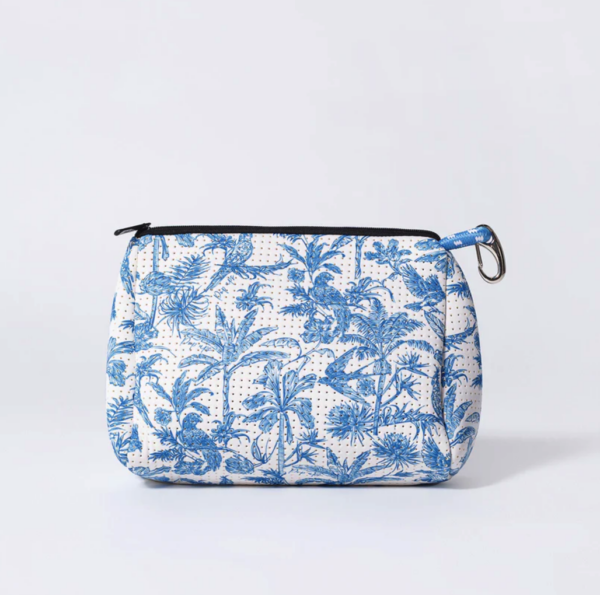 Toile Blue Essentials Pouch