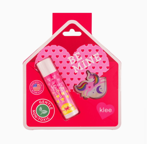 Hug & Kiss Lip Shimmer & Sticker Set