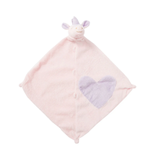 Pink Unicorn Blankie Lovey