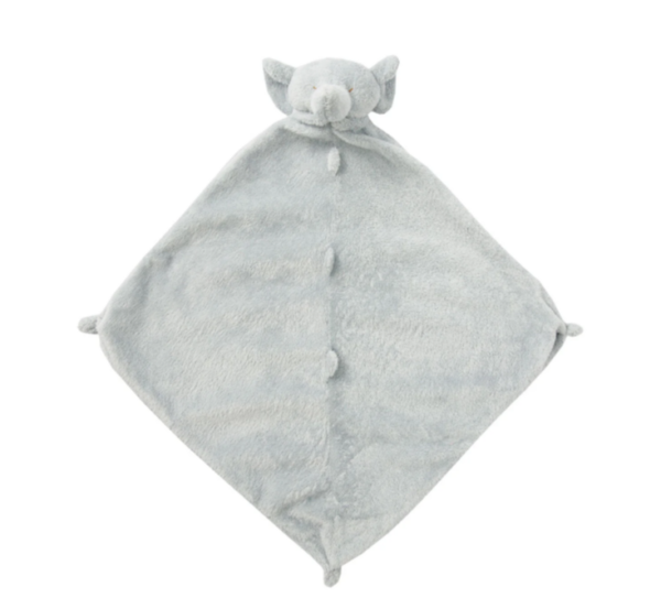 Grey Elephant Blankie Lovey