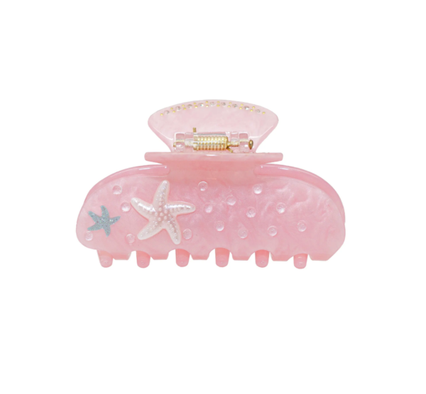 Pink Water Fairy Sweetheart Hair Clip