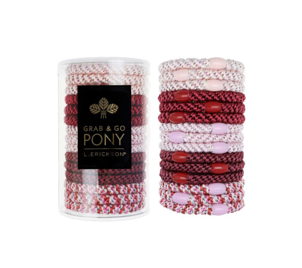 Grab & Go Pony Tube - Cherry Blossom