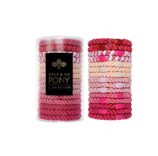 Grab & Go Pony Tube - Think Pink