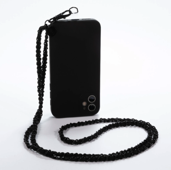 Black on Black Phone Chain