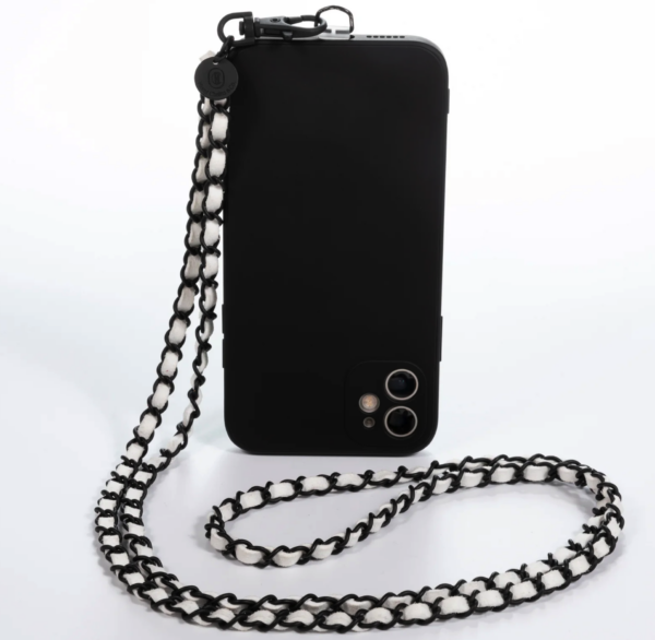 Tuxedo Crossbody Phone Chain